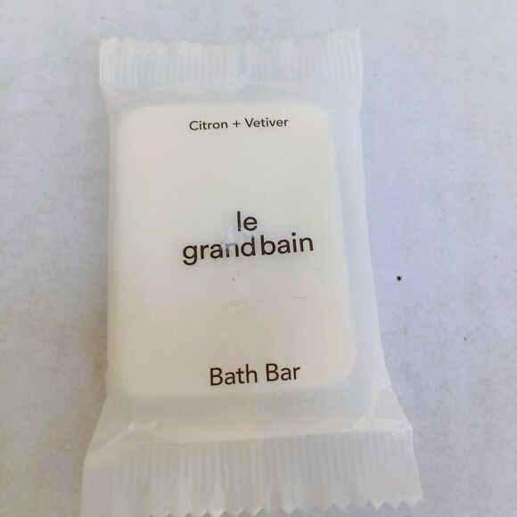 Le Grande Bain Citron + Vetiver Scent Bath Set-Lot Of 4-Sheraton-Travel Size-NEW - Picture 4 of 7